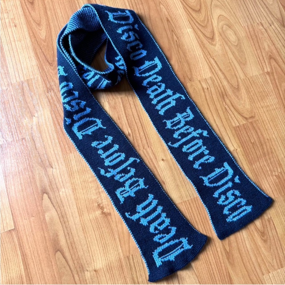 Vintage Anti Disco Scarf